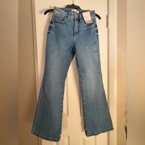 LC Lauren Conrad Denim Curvy Flare Jeans